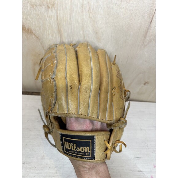 WILSON A2143 Baseball Leather Glove LFHT GLOVE FITS RH Vintage - Picture 4 of 5